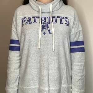 Patriots Cowl Neck Pullover